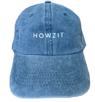 Cap - HOWZIT - Blue Stonewash